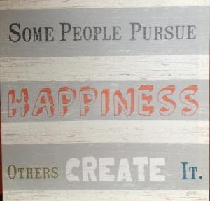 Heidi's happiness mantra