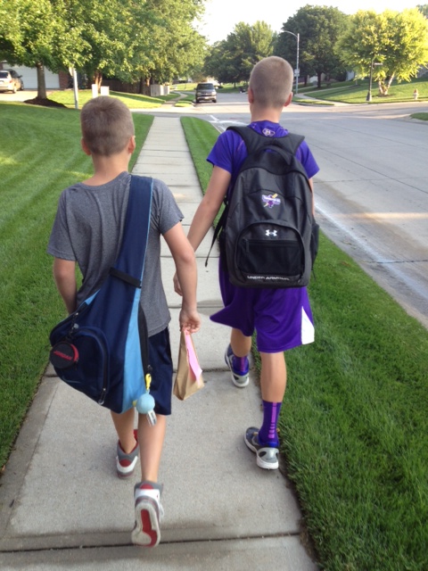 Ready to conquer the world...starting with grade school