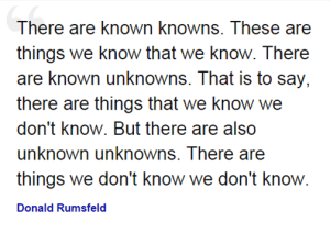 unknown unknowns quote