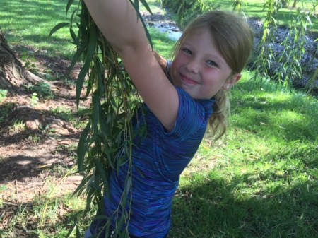 My mini me reminding me of what it used to be like to be Heidi.