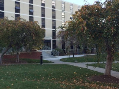 Walking past the place where my husband and I shared our first kiss.