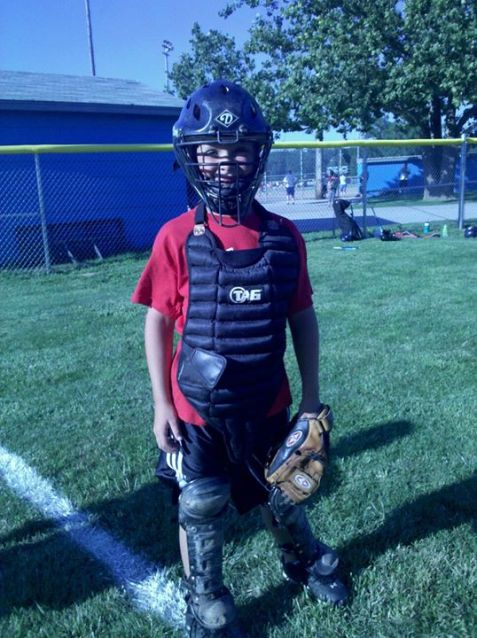 Austin baseball catcher